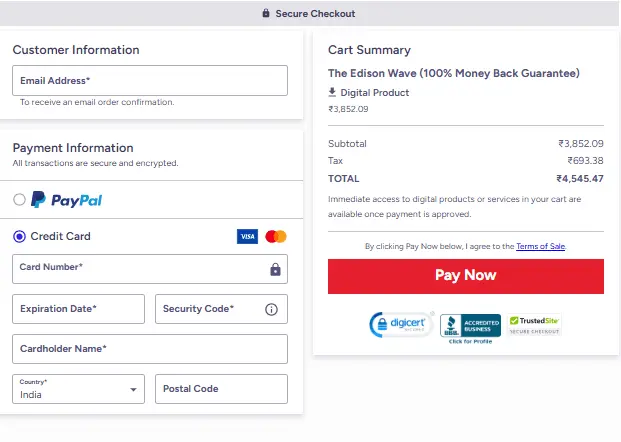 Edison Wave Official Website